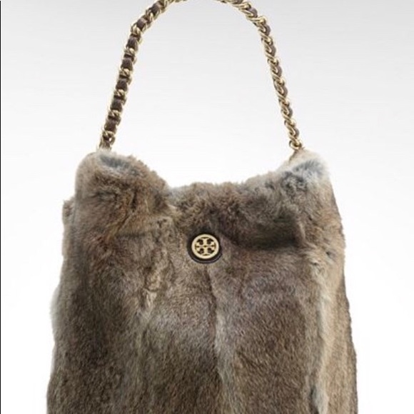 tory burch fur purse